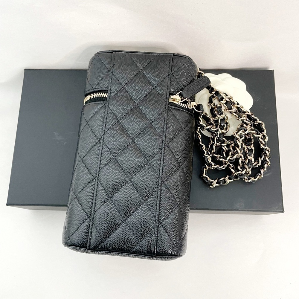 Chanel Phone Holder With Crossbody Chain Bag - Picture 3 of 8